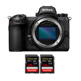 Nikon Z7 II Body + 2 SanDisk 128GB Extreme PRO UHS-II SDXC 300 MB/s-2
