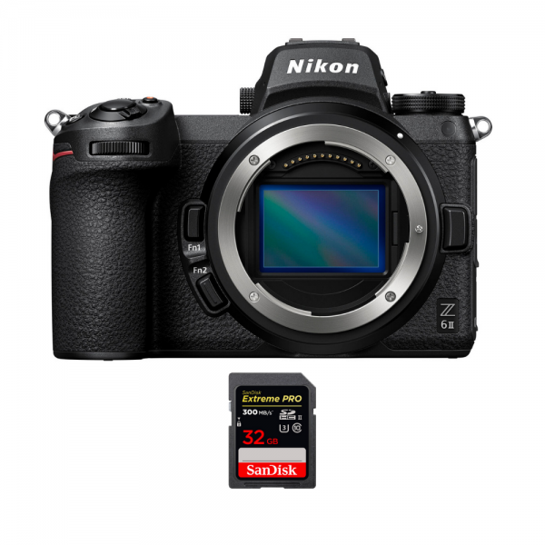 Nikon Z6 II Cuerpo + 1 SanDisk 32GB Extreme PRO UHS-II SDXC 300 MB/s - Camara mirrorless-2