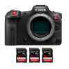 Canon EOS R5 C Cuerpo + 3 SanDisk 32 GB Extreme PRO UHS-II SDXC 300 MB/s-2