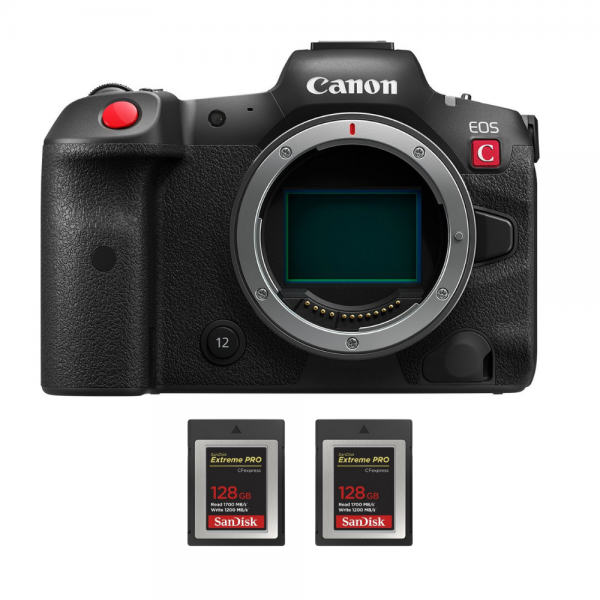 Canon EOS R5 C Nu + 2 SanDisk 128GB Extreme PRO CFexpress Type B-2