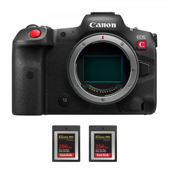 Canon EOS R5 C Body + 2 SanDisk 256GB Extreme PRO CFexpress Type B-2