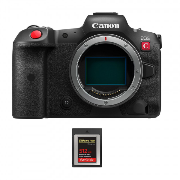 Canon EOS R5 C Cuerpo + 1 SanDisk Extreme PRO CFexpress Tipo B de 512 GB-2