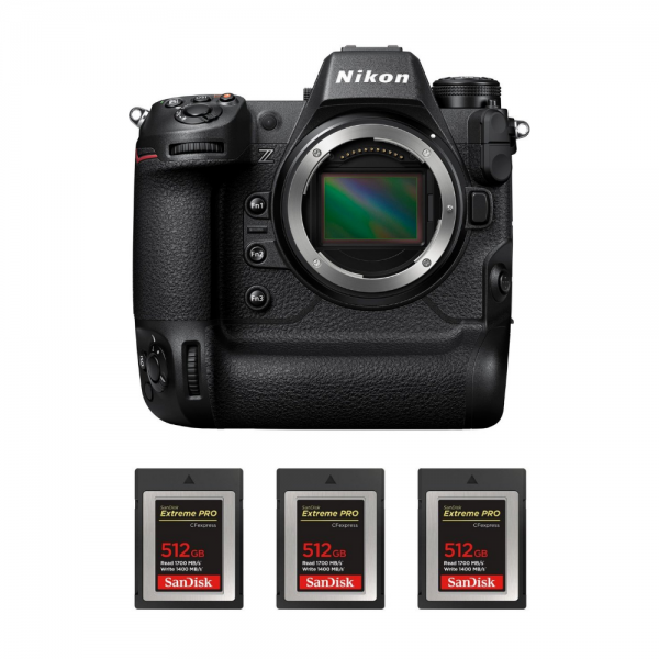 Nikon Z9 Cuerpo + 3 SanDisk 512GB Extreme PRO CFexpress Type B-2