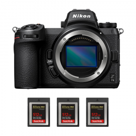 Nikon Z7 II Cuerpo + 3 SanDisk 512GB Extreme PRO CFexpress Type B-2
