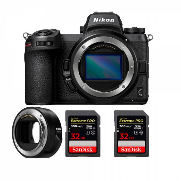 Nikon Z7 II + Nikon FTZ II + 2 SanDisk 32GB Extreme PRO UHS-II SDXC 300 MB/s-2