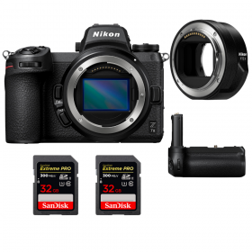 Nikon Z7 II + Nikon FTZ II + Grip Nikon MB-N11 + 2 SanDisk 32GB Extreme PRO UHS-II SDXC 300 MB/s-2