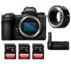 Nikon Z7 II + Nikon FTZ II + Grip Nikon MB-N11 + 3 SanDisk 32GB Extreme PRO UHS-II SDXC 300 MB/s-2