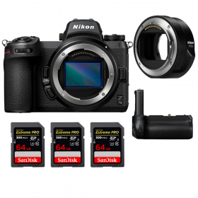 Nikon Z7 II + Nikon FTZ II + Grip Nikon MB-N11 + 3 SanDisk 64GB Extreme PRO UHS-II SDXC 300 MB/s-2