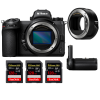 Nikon Z7 II + Nikon FTZ II + Grip Nikon MB-N11 + 3 SanDisk 128GB Extreme PRO UHS-II SDXC 300 MB/s-2