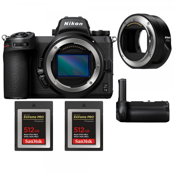 Nikon Z7 II + Nikon FTZ II + Grip Nikon MB-N11 + 2 SanDisk 512GB Extreme PRO CFexpress Type B-2