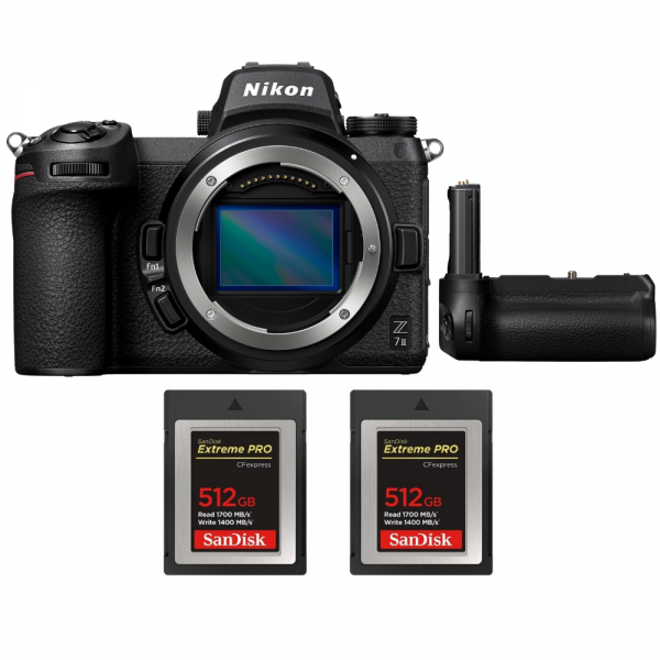 Nikon Z7 II + Grip Nikon MB-N11 + 2 SanDisk 512GB Extreme PRO CFexpress Type B-2