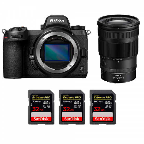 Nikon Z7 II + Z 24-120mm f/4 S + 3 SanDisk 32GB Extreme PRO UHS-II SDXC 300 MB/s-2