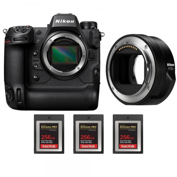 Nikon Z9 + FTZ II + 3 SanDisk 256GB Extreme PRO CFexpress Type B-2