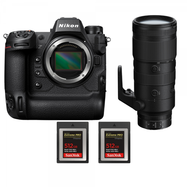 Nikon Z9 + Z 70-200mm f/2.8 VR S + 2 SanDisk 512GB Extreme PRO CFexpress Type B-2