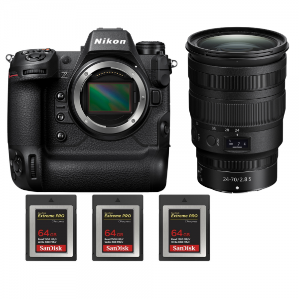 Nikon Z9 + Z 24-70mm f/2.8 S + 3 SanDisk 64GB Extreme PRO CFexpress Type B-2