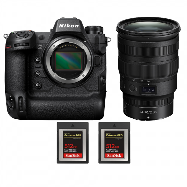 Nikon Z9 + Z 24-70mm f/2.8 S + 2 SanDisk 512GB Extreme PRO CFexpress Type B-2