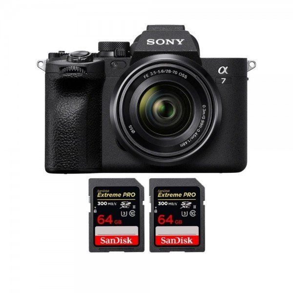Sony A7 IV + FE 28-70mm F3.5-5.6 OSS + 2 SanDisk 64GB Extreme PRO UHS-II SDXC 300 MB/s-2