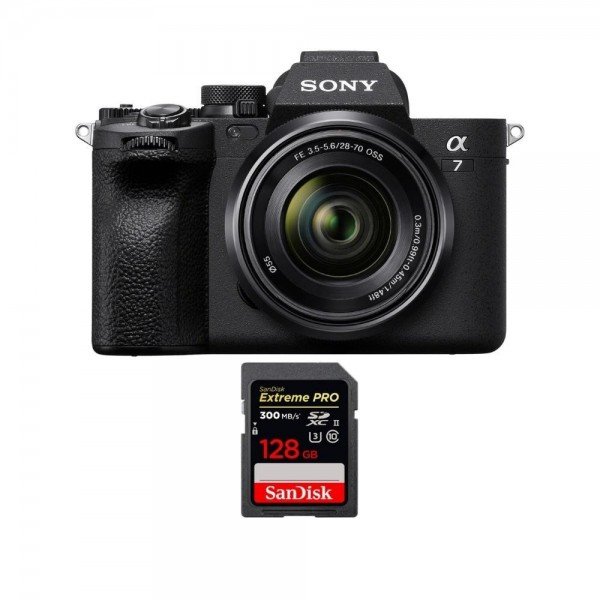 Sony A7 IV + FE 28-70mm F3.5-5.6 OSS + 1 SanDisk 128GB Extreme PRO UHS-II SDXC 300 MB/s - Camara mirrorless-2