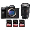 Sony Alpha 7 IV + FE 24-70mm f/2.8 GM + 3 SanDisk 64GB Extreme PRO UHS-II SDXC 300 MB/s - mirrorless camera-2
