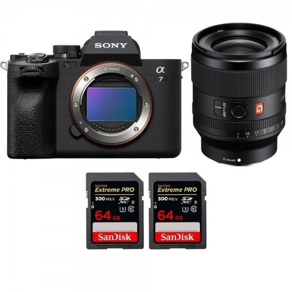 Sony Alpha 7 IV + FE 35mm f/1.4 GM + 2 SanDisk 64GB Extreme PRO UHS-II SDXC 300 MB/s - mirrorless camera-2