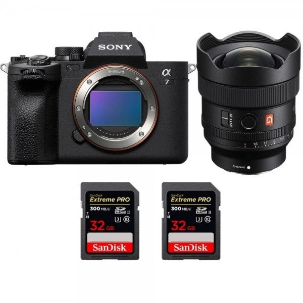 Sony Alpha 7 IV + FE 14mm f/1.8 GM + 2 SanDisk 32GB Extreme PRO UHS-II SDXC 300 MB/s - Mirrorless camera-2