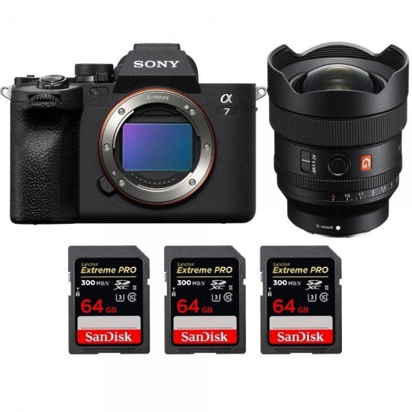 Sony A7 IV + FE 14mm f/1.8 GM + 3 SanDisk 64GB Extreme PRO UHS-II SDXC 300 MB/s-2