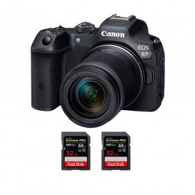 Canon EOS R7 + RF-S 18-150mm STM + 2 SanDisk 32GB Extreme PRO UHS-II SDXC 300 MB/s - Camara mirrorless-2