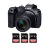 Canon EOS R7 + RF-S 18-150mm STM + 3 SanDisk 32GB Extreme PRO UHS-II SDXC 300 MB/s - Camara mirrorless-2