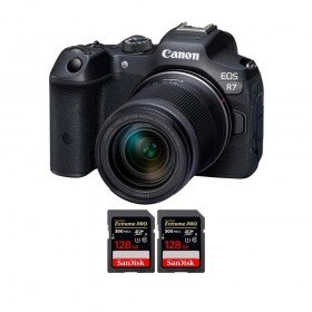 Canon EOS R7 + RF-S 18-150mm STM + 2 SanDisk 128GB Extreme PRO UHS-II SDXC 300 MB/s - Camara mirrorless-2