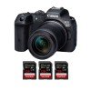 Canon EOS R7 + RF-S 18-150mm STM + 3 SanDisk 128GB Extreme PRO UHS-II SDXC 300 MB/s - Camara mirrorless-2