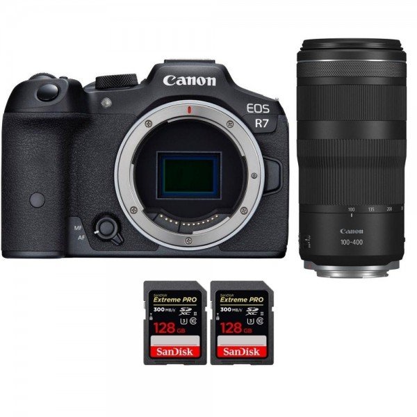 Canon EOS R7 + RF 100-400mm IS + 2 SanDisk 128GB Extreme PRO UHS-II SDXC 300 MB/s-2
