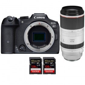 Canon EOS R7 + RF 100-500mm F4.5-7.1 L IS USM + 2 SanDisk 128GB Extreme PRO UHS-II SDXC 300 MB/s - Camara mirrorless-2