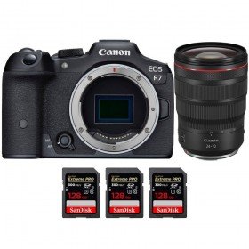 Canon EOS R7 + RF 24-70mm F2.8 L IS USM + 3 SanDisk 128GB Extreme PRO UHS-II SDXC 300 MB/s - Camara mirrorless-2