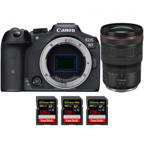 Canon EOS R7 + RF 15-35 mm F2.8 L IS USM + 3 SanDisk 128 GB Extreme PRO UHS-II SDXC 300 MB/s - Camara mirrorless-2