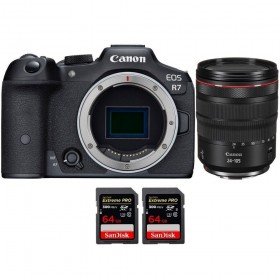 Canon EOS R7 + RF 24-105mm F4 L IS USM + 2 SanDisk 64GB Extreme PRO UHS-II SDXC 300 MB/s-2