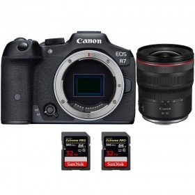 Canon EOS R7 + RF 14-35mm F4 L IS USM + 2 SanDisk 32GB Extreme PRO UHS-II SDXC 300 MB/s-2