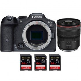 Canon EOS R7 + RF 14-35mm F4 L IS USM + 3 SanDisk 64GB Extreme PRO UHS-II SDXC 300 MB/s - Camara mirrorless-2