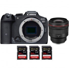 Canon EOS R7 + RF 85mm F1.2 L USM + 3 SanDisk 64GB Extreme PRO UHS-II SDXC 300 MB/s - Camara mirrorless-2