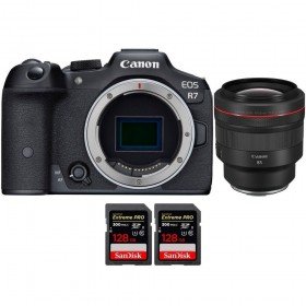 Canon EOS R7 + RF 85mm F1.2 L USM + 2 SanDisk 128GB Extreme PRO UHS-II SDXC 300 MB/s - Camara mirrorless-2