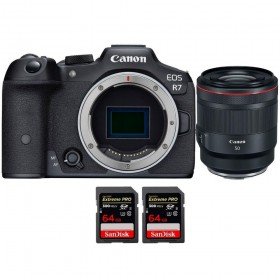 Canon EOS R7 + RF 50mm F1.2 L USM + 2 SanDisk 64GB Extreme PRO UHS-II SDXC 300 MB/s - Camara mirrorless-2