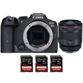 Canon EOS R7 + RF 50mm F1.2 L USM + 3 SanDisk 64GB Extreme PRO UHS-II SDXC 300 MB/s - Camara mirrorless-2