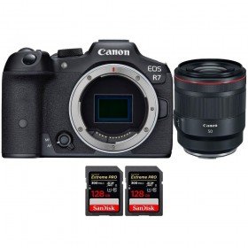 Canon EOS R7 + RF 50mm F1.2 L USM + 2 SanDisk 128GB Extreme PRO UHS-II SDXC 300 MB/s - Camara mirrorless-2