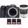 Canon EOS R7 + RF 70-200mm F4 L IS USM + 3 SanDisk 128GB Extreme PRO UHS-II SDXC 300 MB/s - Camara mirrorless-2