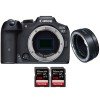 Canon EOS R7 + EF-EOS R + 2 SanDisk 128GB Extreme PRO UHS-II SDXC 300 MB/s - Camara mirrorless-2
