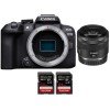 Canon EOS R10 + RF 35mm F1.8 IS Macro STM + 2 SanDisk 64GB Extreme PRO UHS-II SDXC 300 MB/s - Camara evil APS-C-2