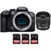 Canon EOS R10 + RF 35mm F1.8 IS Macro STM + 3 SanDisk 128GB Extreme PRO UHS-II SDXC 300 MB/s APS-C-2