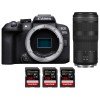 Canon EOS R10 + RF 100-400mm F5.6-8 IS USM + 3 SanDisk 128GB Extreme PRO UHS-II SDXC 300 MB/s - Camara evil APS-C-2