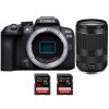 Canon EOS R10 + RF 24-240mm F4-6.3 IS USM + 2 SanDisk 32GB Extreme PRO UHS-II SDXC 300 MB/s - Camara evil APS-C-2