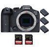 Canon EOS R7 + 2 SanDisk 32GB Extreme PRO UHS-II SDXC 300 MB/s + 3 Canon LP-E6NH - Camara mirrorless-2
