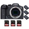 Canon EOS R7 + 3 SanDisk 128GB Extreme PRO UHS-II SDXC 300 MB/s + 3 Canon LP-E6NH-2